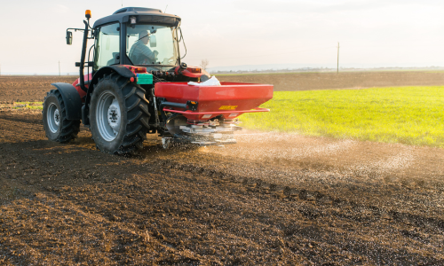 Fertilizing field